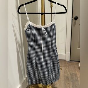 Navy zara mini dress, extra small